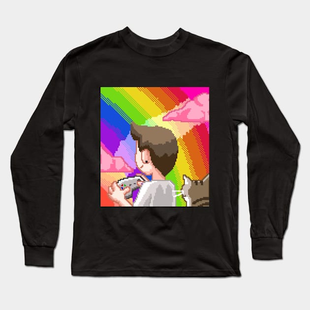 Gaymer Long Sleeve T-Shirt by Madam Roast Beef